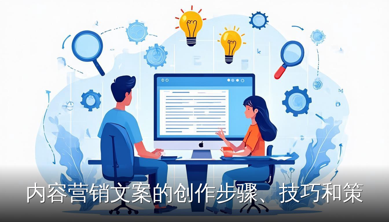 内容营销文案创作步骤技巧策略分析 创作者工作场景